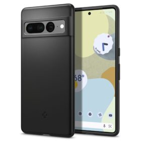Kaitseümbris Thin Fit, Google Pixel 7 Pro, õhuke, must, Spigen