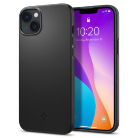 Kaitseümbris Thin Fit, Apple iPhone 14 Plus, must, õhuke, Spigen