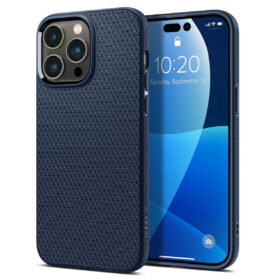 Kaitseümbris Liquid Air, Apple iPhone 14 Pro, tumesinine, Spigen