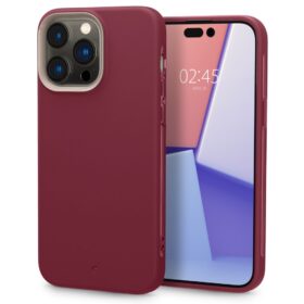 Kaitseümbris Cyrill UltraColor Mag, Apple iPhone 14 Pro, tumepunane, MagSafe, Spigen