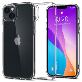 Kaitseümbris Ultra Hybrid, Apple iPhone 14, läbipaistev, Spigen