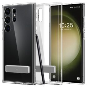 Kaitseümbris Ultra Hybrid S, Samsung Galaxy S23 Ultra, läbipaistev, Spigen