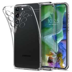 Kaitseümbris Liquid Crystal, Samsung Galaxy S23+, läbipaistev, Spigen