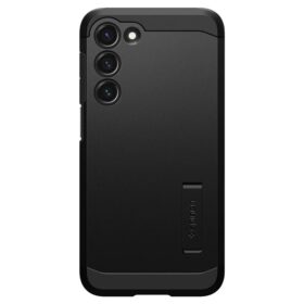 Kaitseümbris Tough Armor, Samsung Galaxy S23, must, Spigen