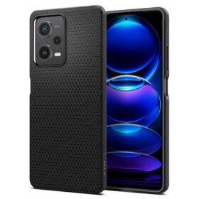 Kaitseümbris Liquid Air, Xiaomi Redmi Note 12 Pro / Poco X5 Pro, must, Spigen