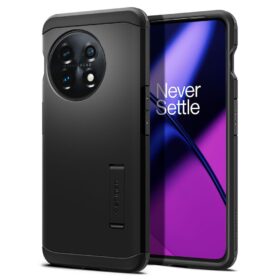 Kaitseümbris Tough Armor, OnePlus 11, must, Spigen