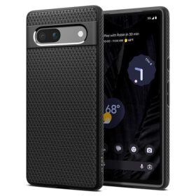 Kaitseümbris Liquid Air, Google Pixel 7a, must, Spigen