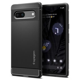 Kaitseümbris Rugged Armor, Google Pixel 7a, must, Spigen