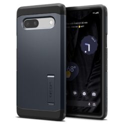 Kaitseümbris Tough Armor, Google Pixel 7a, sinakashall (Metal Slate), Spigen