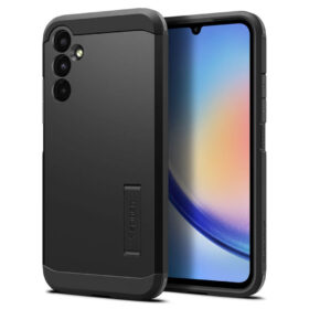Kaitseümbris Tough Armor, Samsung Galaxy A34 5G, must, Spigen