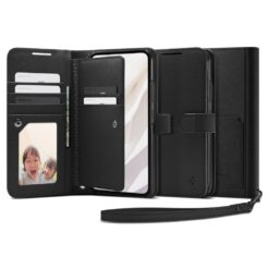 Kaitseümbris kaanega Wallet S Plus, Samsung Galaxy A54 5G, must, Spigen