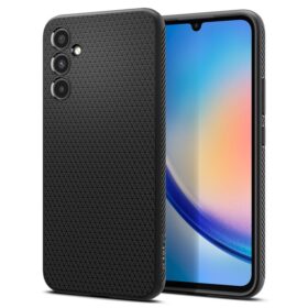 Kaitseümbris Liquid Air, Samsung Galaxy A34 5G, must, Spigen
