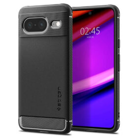 Kaitseümbris Rugged Armor, Google Pixel 8, must, Spigen