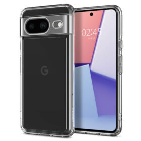 Kaitseümbris Ultra Hybrid, Google Pixel 8, läbipaistev, Spigen