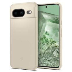 Kaitseümbris Thin Fit, Google Pixel 8, beež, õhuke, Spigen