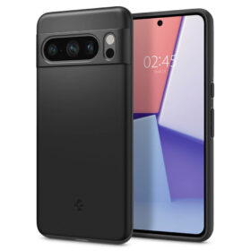 Kaitseümbris Thin Fit, Google Pixel 8 Pro, must, õhuke, Spigen