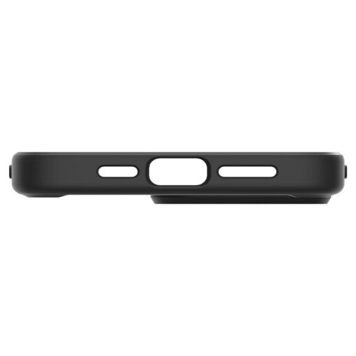Kaitseümbris Ultra Hybrid MagFit, Apple iPhone 15 Pro, matt läbipaistev musta ääre ja MagSafe ringiga, Spigen - Image 6
