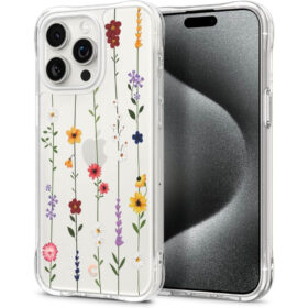 Kaitseümbris Cyrill Cecile, Apple iPhone 15 Pro, lilleline, Spigen