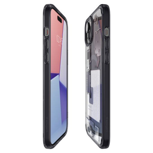 Kaitseümbris Ultra Hybrid Zero One MagFit, Apple iPhone 15, tumehalli ääre ja MagSafe ringiga, Spigen - Image 8