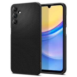 Kaitseümbris Liquid Air, Samsung Galaxy A15 / A15 5G, must, Spigen