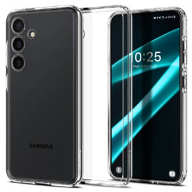 Kaitseümbris Ultra Hybrid, Samsung Galaxy S24+, läbipaistev, Spigen