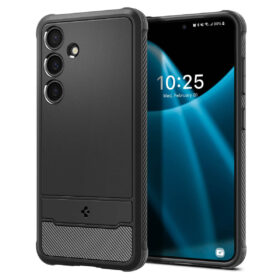 Kaitseümbris Rugged Armor, Samsung Galaxy S24, must, Spigen