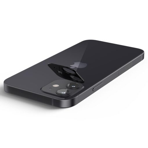Tagakaamera kaitseklaas Optik Lens Protector, Apple iPhone 12 mini, komplektis 2tk, must, Spigen - Image 3