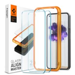 Kaitseklaas Glas.tR AlignMaster, Nothing Phone (1), komplektis 2tk, Spigen