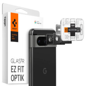 Tagakaamerate kaitseklaas EZ Fit Optik, Google Pixel 8, komplektis 2tk, must, Spigen