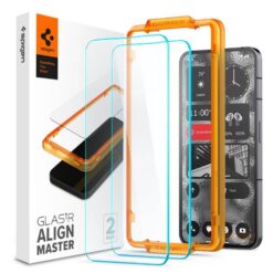 Kaitseklaas Glas.tR AlignMaster, Nothing Phone (2), komplektis 2tk, Spigen