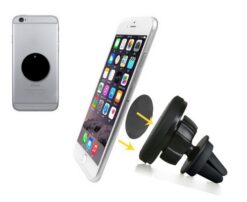 Auto telefonihoidik CPH-27, paigaldatud ventilatsioonivõre külge, magnetiline, suur