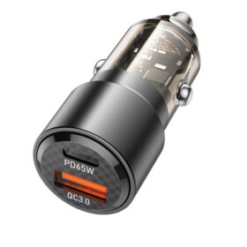 Autolaadija Borofone BZ20A PD65W+QC3.0 83W must