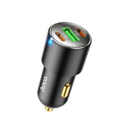 Autolaadija Hoco NZ6 PD45W 2xType-C/1xUSB-A must