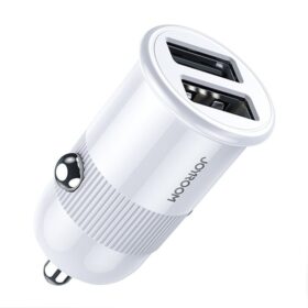 Autolaadija Joyroom C-A06 2xUSB 3.1A valge