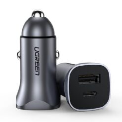 Autolaadija Ugreen CD130 USB-C/USB-A 30W hall
