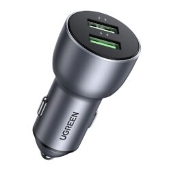 Autolaadija Ugreen CD213 2xUSB-A 36W sinine