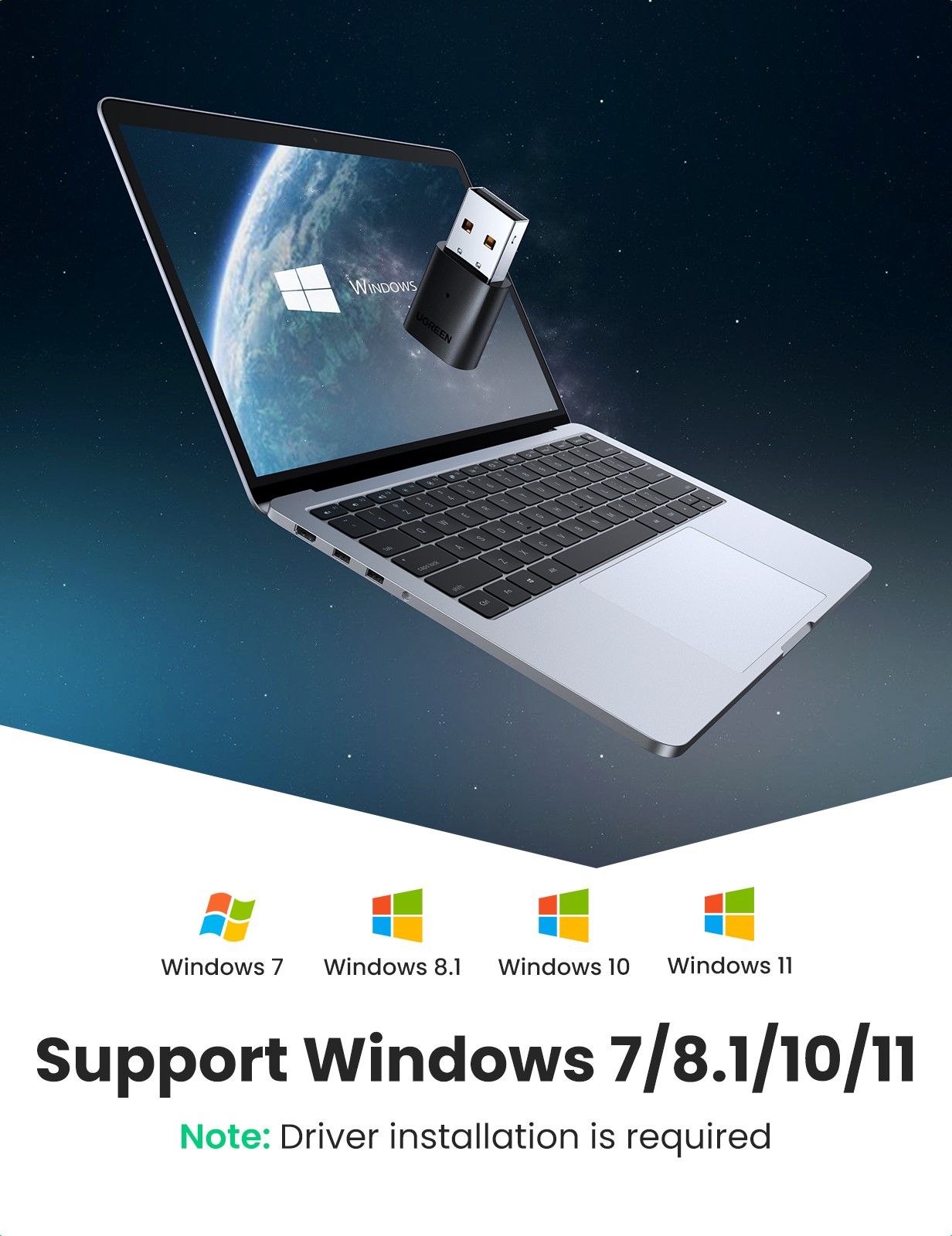 Bluetooth adapter Ugreen CM390 Bluetooth 5.0 must - Image 4