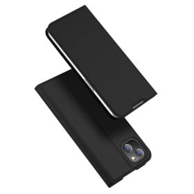 Kaitseümbris kaanega Skin Pro, Apple iPhone 15 Plus / 14 Plus, must, Dux Ducis