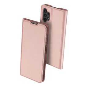 Kaitseümbris kaanega Skin Pro, Samsung Galaxy A13, roosakuldne, Dux Ducis