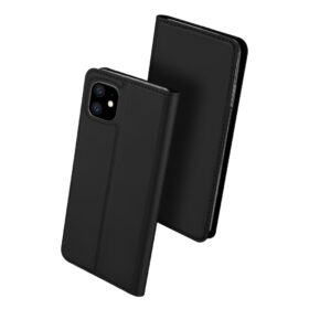 Kaitseümbris kaanega Skin Pro, Apple iPhone 11, must, Dux Ducis