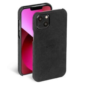 Kaitseümbris Leather Cover, Apple iPhone 13, naturaalsest nahast, must, Krusell