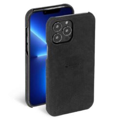 Kaitseümbris Leather Cover, Apple iPhone 13 Pro, naturaalsest nahast, must, Krusell