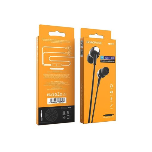 Kõrvaklapid Borofone BM36 3,5mm mustad - Image 3