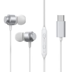 Kõrvaklapid Joyroom JR-EC06 Type-C hõbe