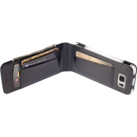 Rahakott ümbris Kalmar WalletCase, Samsung Galaxy S6 / S6 edge, must, Krusell