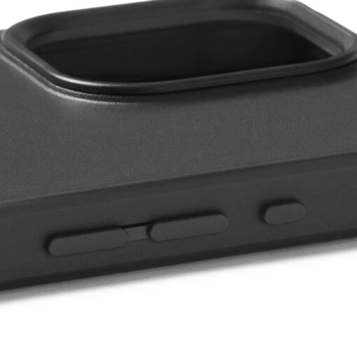 Kaitseümbris Shield Case, Apple iPhone 15 Pro Max, must, MagSafe, naturaalsest nahast tagaküljega, Mujjo - Image 9