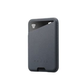 Kaarditasku Apple MagSafe magnetkinnitusega, sinakashall, naturaalsest nahast, Mujjo