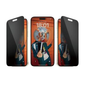 Kaitseklaas privaatsusfiltriga Apple iPhone 15 Plus, Ultra-Wide Fit, PanzerGlass