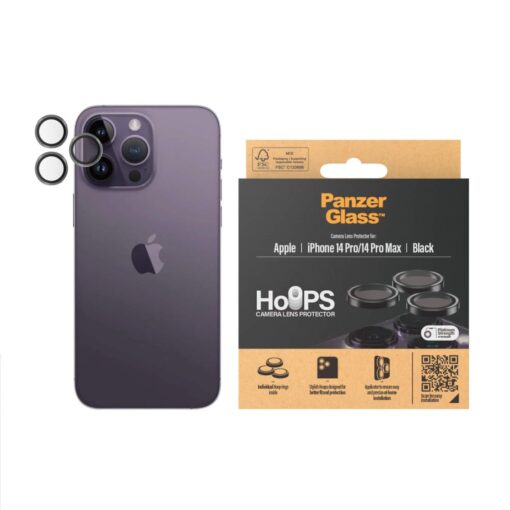 Tagakaamerate kaitseklaasid Hoops, Apple iPhone 14 Pro / 14 Pro Max, PanzerGlass - Image 2