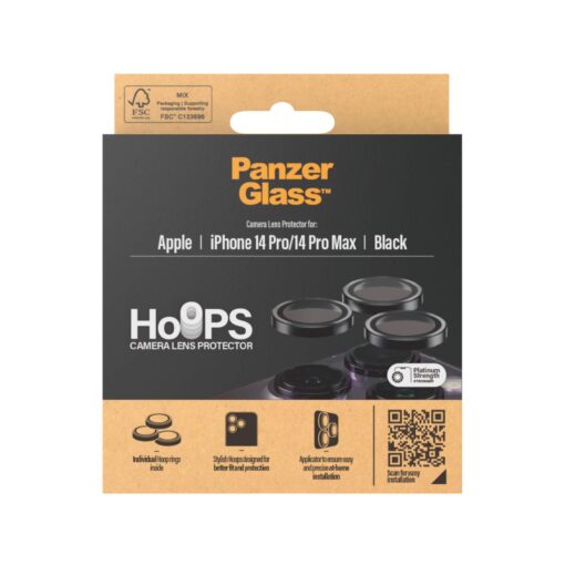 Tagakaamerate kaitseklaasid Hoops, Apple iPhone 14 Pro / 14 Pro Max, PanzerGlass - Image 3